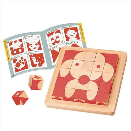 脳活キューブ（エド・インター・日本の知育木製玩具）